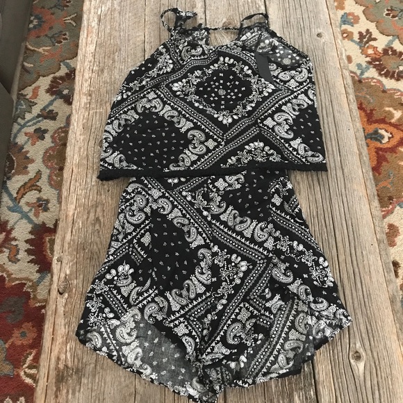 Bandana Printed Set - Picture 2 of 6